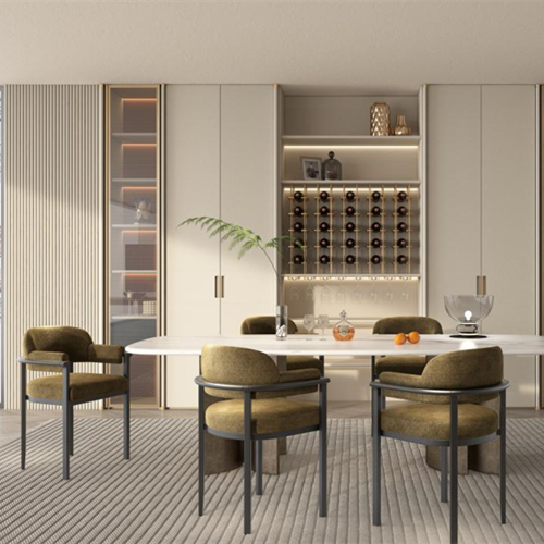 兔宝宝门墙柜专配实木线条，让家的风格不再“分家”