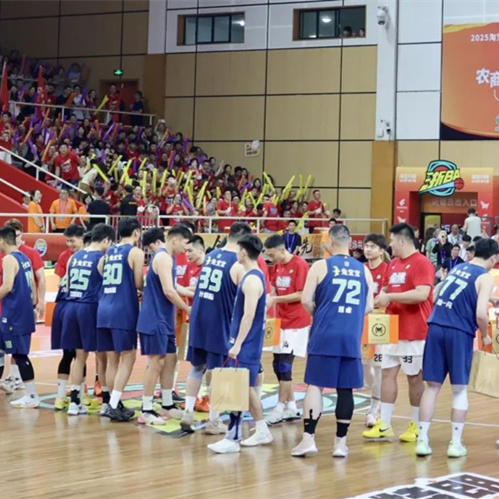 兔宝宝冠名浙BA湖州队，客场对决尽显篮球热情